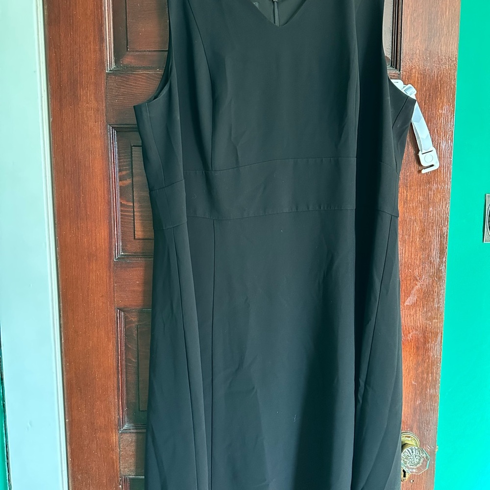Talbots Black Midi Dress